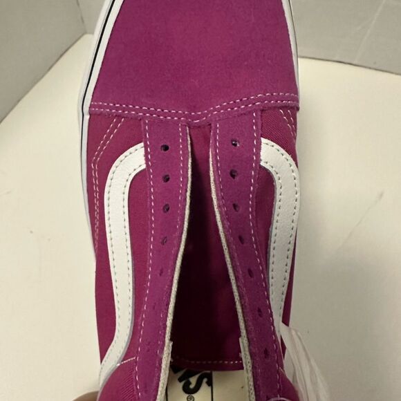 Vans Old Skool Skate Shoes Fuchsia Pink Purple Women’s size 9 NEW - Picture 13 of 16